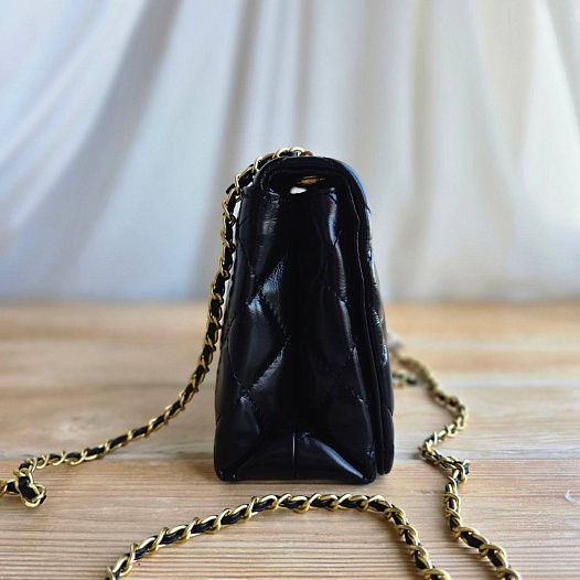 Cумка Chanel Opasek 22x13 см - Black   