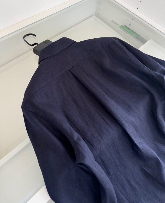 Льняная рубашка Роlо Ralрh Lаurеn pony-embroidered - Navy