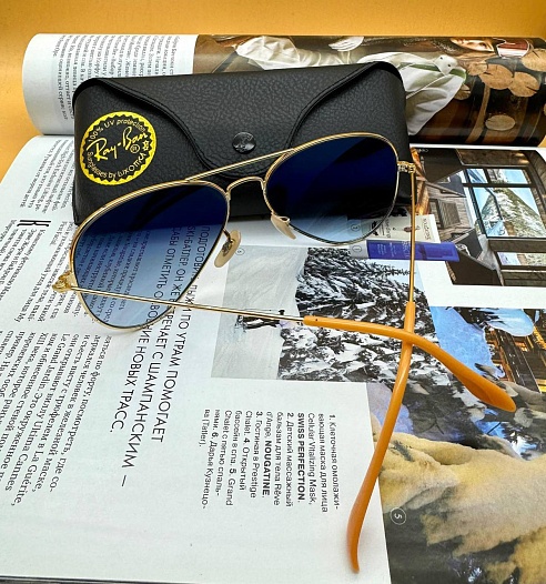 Солнцезащитные очки Ray-Ban Aviator Large Metal   