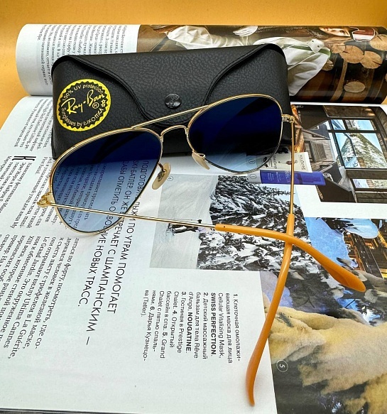 Солнцезащитные очки Ray-Ban Aviator Large Metal