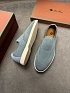 Мужские текстильные лоферы Loro Piana