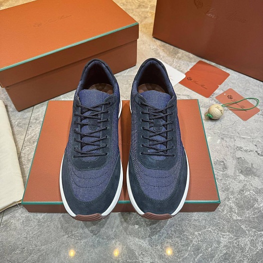 Мужские кроссовки Loro Piana Week End Walk premium   