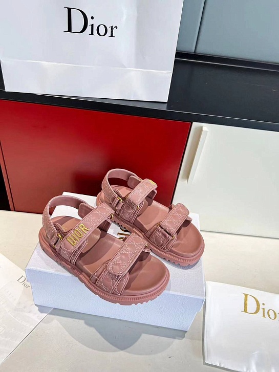 Женские сандалии Dior Dioract  - Pink