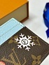Кожаный кардхолдер Louis Vuitton Charms Vivienne Premium 7.3x0.3x10.2 см