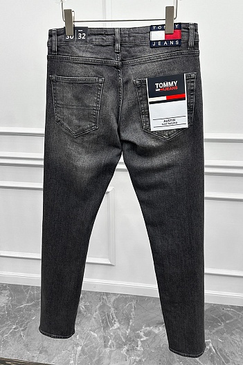 Мужские тёмно-серые джинсы Tommy Hilfiger Austin Slim Tapered   