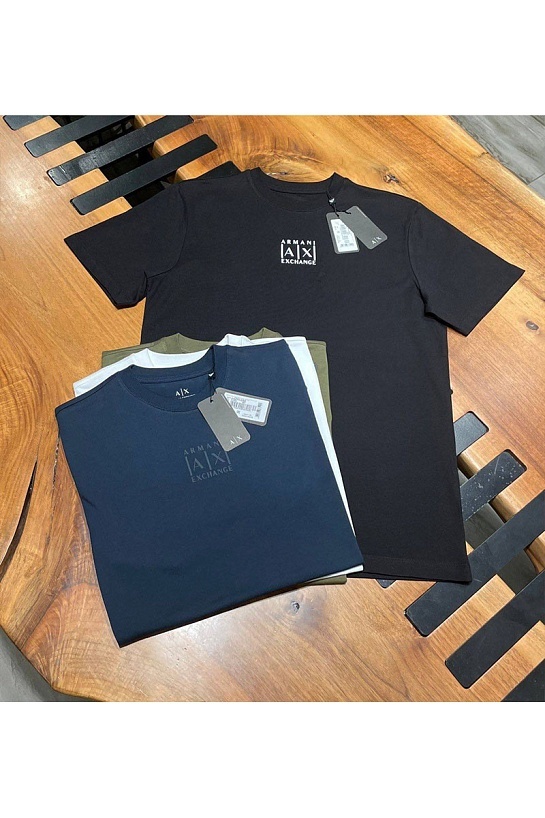 Футболка белого цвета Armani Exchange