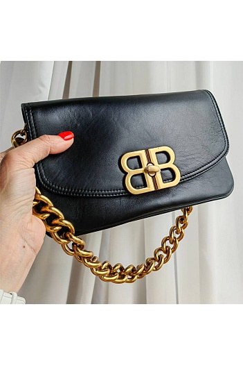 Кожаная сумка Balenciaga 23x12 см   