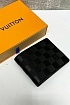 Кожаный кошелёк Louis Vuitton Damier Infini 12x9 см