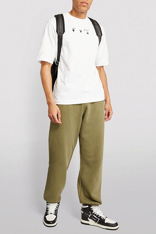 Белая футболка Off-White Spray Marker Arrows