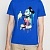 Синяя футболка Iceberg Mickey Mouse