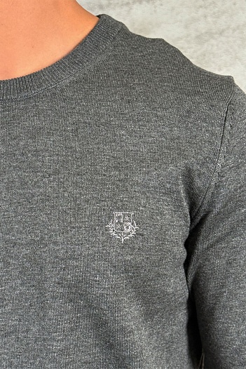 Мужской серый джемпер Loro Piana   