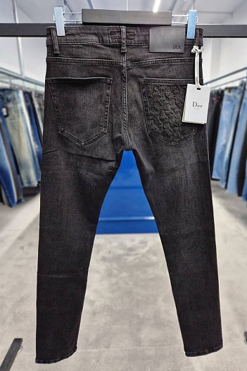 Мужские чёрные джинсы Dior   