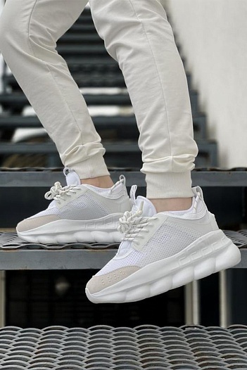 Кроссовки Versace Chain Reaction - White   