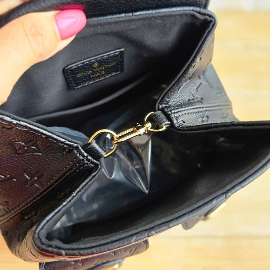 Кожаный рюкзак Louis Vuitton Monogram Empreinte 22x22 - Black