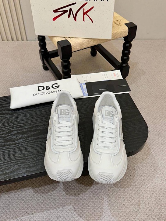 Мужские кроссовки Dolce & Gabbana Cushion - White