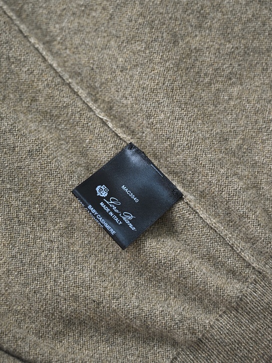 Мужская водолазка Loro Piana Premium - Autumn Green