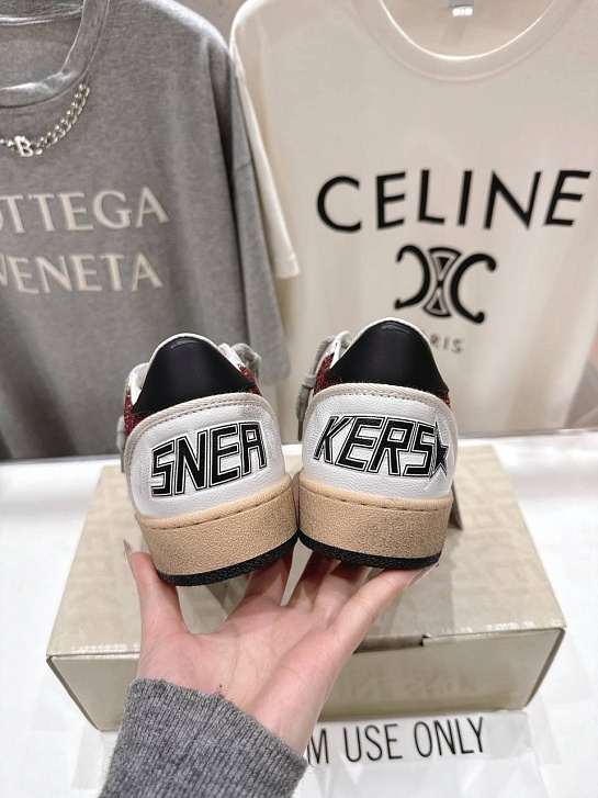 Женские кожаные кроссовки Golden Goose Super Star premium