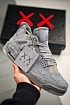 Кроссовки Nike Air Jordan 4 Retro x KAWS  - Grey