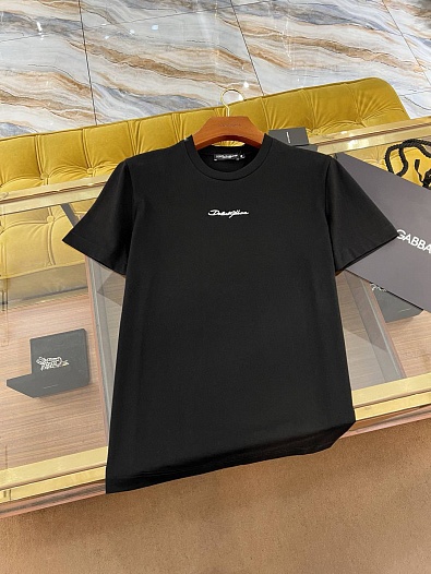 Мужская футболка Dolce & Gabbana Premium - Black   