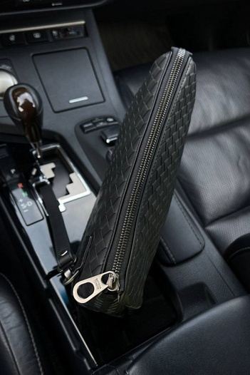 Кожаная сумка Bottega Veneta Intrecciato 25x16 см   