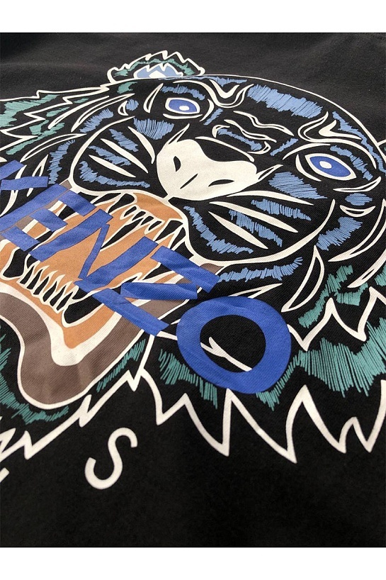 Мужская футболка Kenzo Tiger logo-print