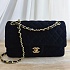 Замшевая сумка Chanel Classic Double Flap 25x14 см