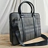 Мужская кожаная сумка Burberry 38.5x29 см -  Brown