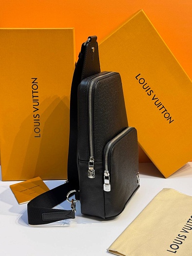 Кожаная сумка Louis Vuitton Avenue Sling premium 30x20x10 см   