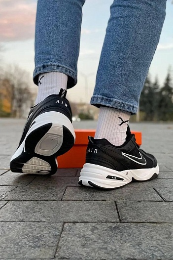 Кроссовки Nike Air Monarch - Black / White   