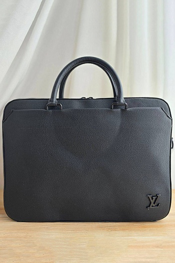 Мужской кожаный портфель Louis Vuitton 36x27 см   