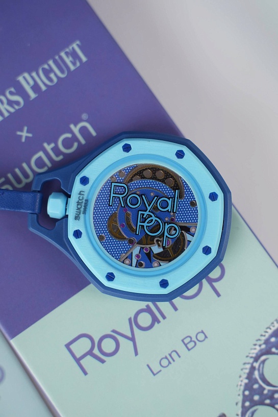 Часы Audemars Piguet x Swatch "Royal Pop" Lan Ba premium