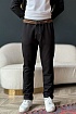 Спортивные штаны Brunello Cucinelli logo-embroidered - Black