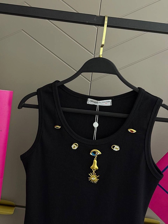 Женская майка Schiaparelli premium - Black