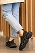 Женские чёрные кроссовки Dolce&Gabbana Wave low-top