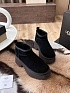 Женские замшевые ботинки UGG Heights - Black