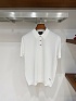 Мужское белое поло Kiton premium