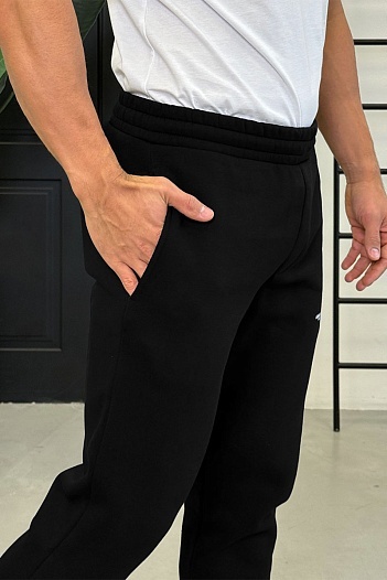 Утеплённые штаны на флисе Armani Exchange   