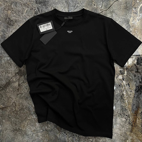 Футболка чёрного цвета Prada Milano