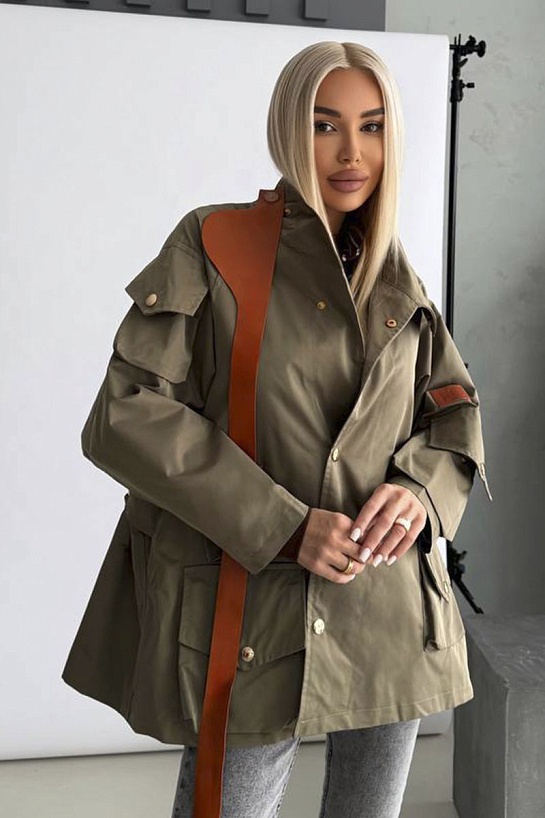 Женская ветровка Loewe premium - Olive