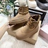 Женские ботинки UGG Classic Mini Lace-Up - Chestnut