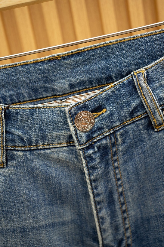 Мужские светло-синие джинсы Etro Premium