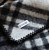 Шарф Burberry Check premium 182x30 см - Black