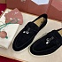 Женские замшевые лоферы Loro Piana Summer Charms Walk premium
