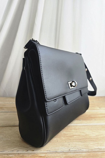Кожаная сумка Balenciaga 23x20 см   