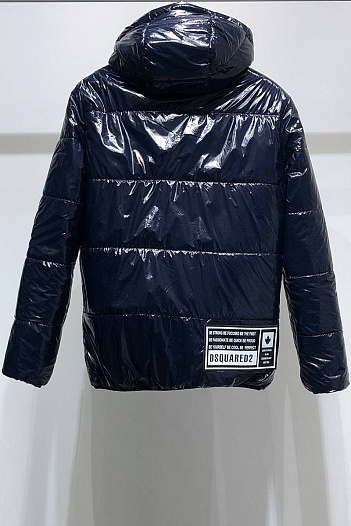 Мужская синяя куртка Dsquared2   
