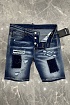 Синие джинсовые шорты Dsquared2