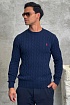 Мужской свитер Роlо Ralрh Lаurеn cable-knit - Navy