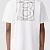 Белая оверсайз футболка Burberry TB logo-embroidered