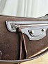 Замшевая сумка Balenciaga 40x20 см