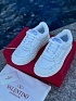 Женские кожаные кроссовки Valentino Freedots - White